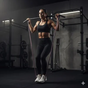 Using a strong powerlifting bands looped over a pull-up bar for assisted chin-ups or pull-ups.